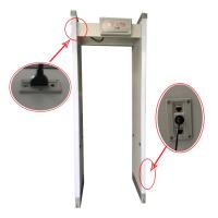 Buy cheap 12W Walk Through Metal Detector Adjustable Sensitivity With 33 Detecting Zones product