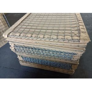 China Economic itary Defensive Barriers Spiral Distance 4mm Sand Filled on sale