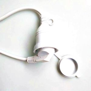 European 3pin black extension power cord 0.5m-10m copper power extension cable