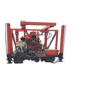 Buy cheap ST 300 Trailer Mounted Water Well Drilling Rig With Drill Hole 300mm from wholesalers