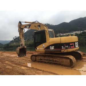 Buy cheap 20T Jcrawler Used Cat Excavator 320CU With 3306 Engine Apan Original from wholesalers