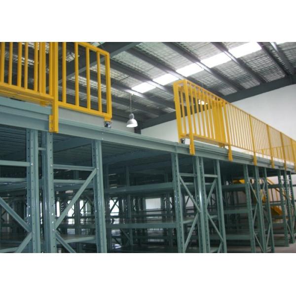 Powder Coated Multi Tier Mezzanine Rack High Space Utilization