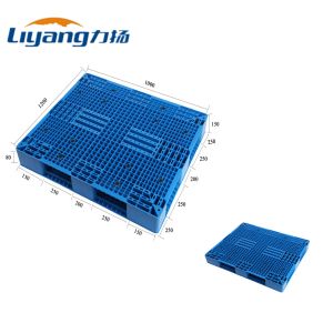 Buy cheap Blue Euro HDPE Plastic Pallets Nestable Heavy Duty Plastic Skids from wholesalers