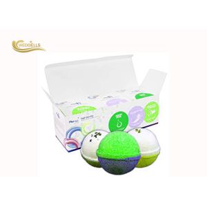 China Flower Petals Bubble Bath Bomb Gift Sets Fizzy Making Kit For Moisturizing on sale