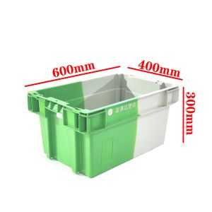 Buy cheap Solid Box Plastic Moving Containers Produce Plastic Vented Crates from wholesalers