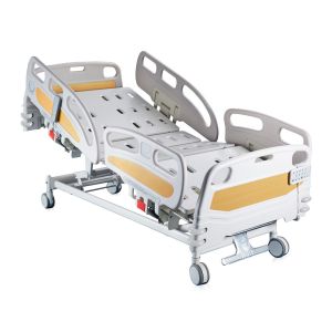 Buy cheap Clinical Metal ABS Adjustable Electric ICU Hospital Bed product