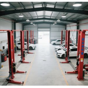 Buy cheap Large Scale Customized Prefab Steel Warehouse Buildings For Automobile Serviced from wholesalers