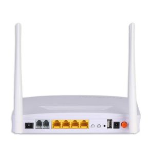 Buy cheap 4GE Dual Mode ONU Ethernet PortS 2.4G Wifi Network Router Up To 300Mbps from wholesalers