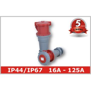 Buy cheap Three Phase CEE Industrial And Multiphase Power Plugs And Sockets from wholesalers