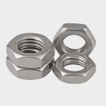 Buy cheap DIN439 SS304 Hex Head Nut Zinc Plated Hexagon Thin Nuts Stainless Steel Fastener from wholesalers