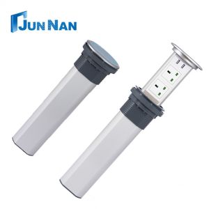 Buy cheap Pop-Up Desktop USB Charger Socket Tabletop Wireless Electrical Accessory US UK Plug from wholesalers