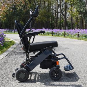 Buy cheap Lithium Battery Electric Power Wheelchair With Brushless Motor from wholesalers