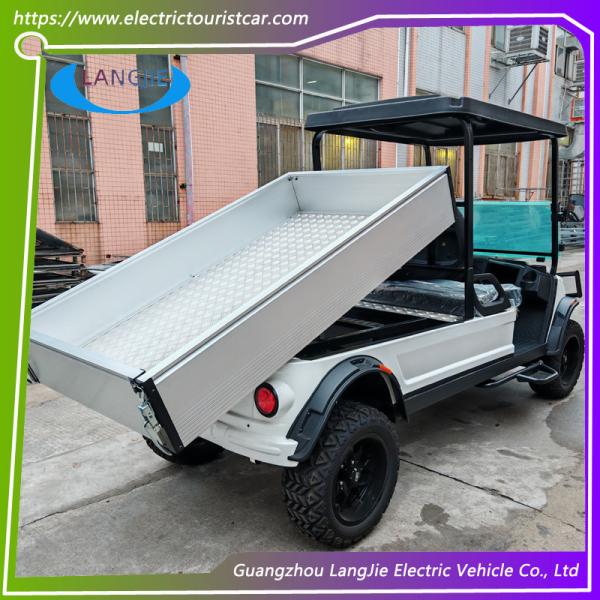 Quality 2 Seater 48V Battery Hotel Buggy Car With Cargo for Transport Luggage for sale