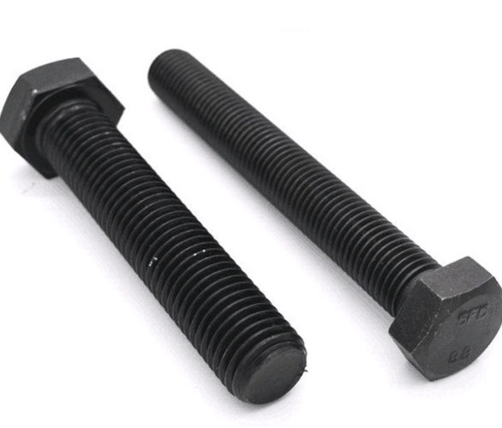 Buy cheap High Tensile DIN933 Carbon Steel Hexagon Head Bolt/Bolts Black Oxide Surface Treatment Grade 8.8 from wholesalers