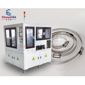 Buy cheap American Type Hose Clamp Machine With 2 Housing Custom Hose Clamp Automatic Assembly Machine from wholesalers