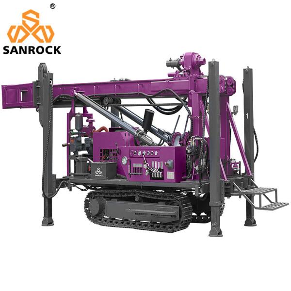 Crawler Core Drilling Rig Machine Hydraulic Exploration 500m Core Drilling Rig