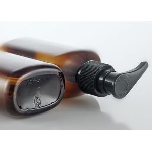 Buy cheap Brown 125ml Amber Square Pet Bottle With Cleanser Pump from wholesalers