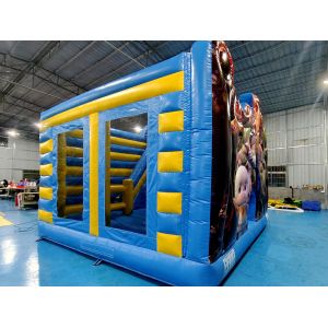 New Design Digital Printing Inflatable Bounce House With Slides Toy Story