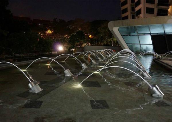 Buy cheap Creative Decorative Garden Laminar Jet Fountain With Led Lights PC Control from wholesalers