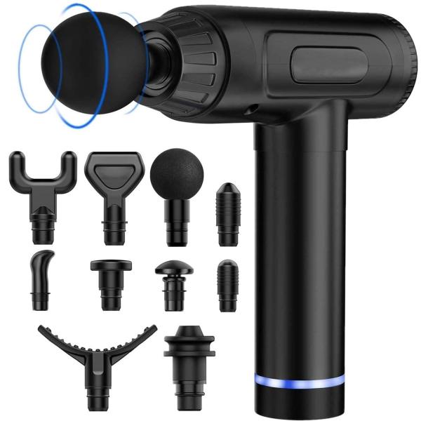 Quality 16.8V Rechargeable Handheld Massager Gun Deep Muscle Painess Relief for sale