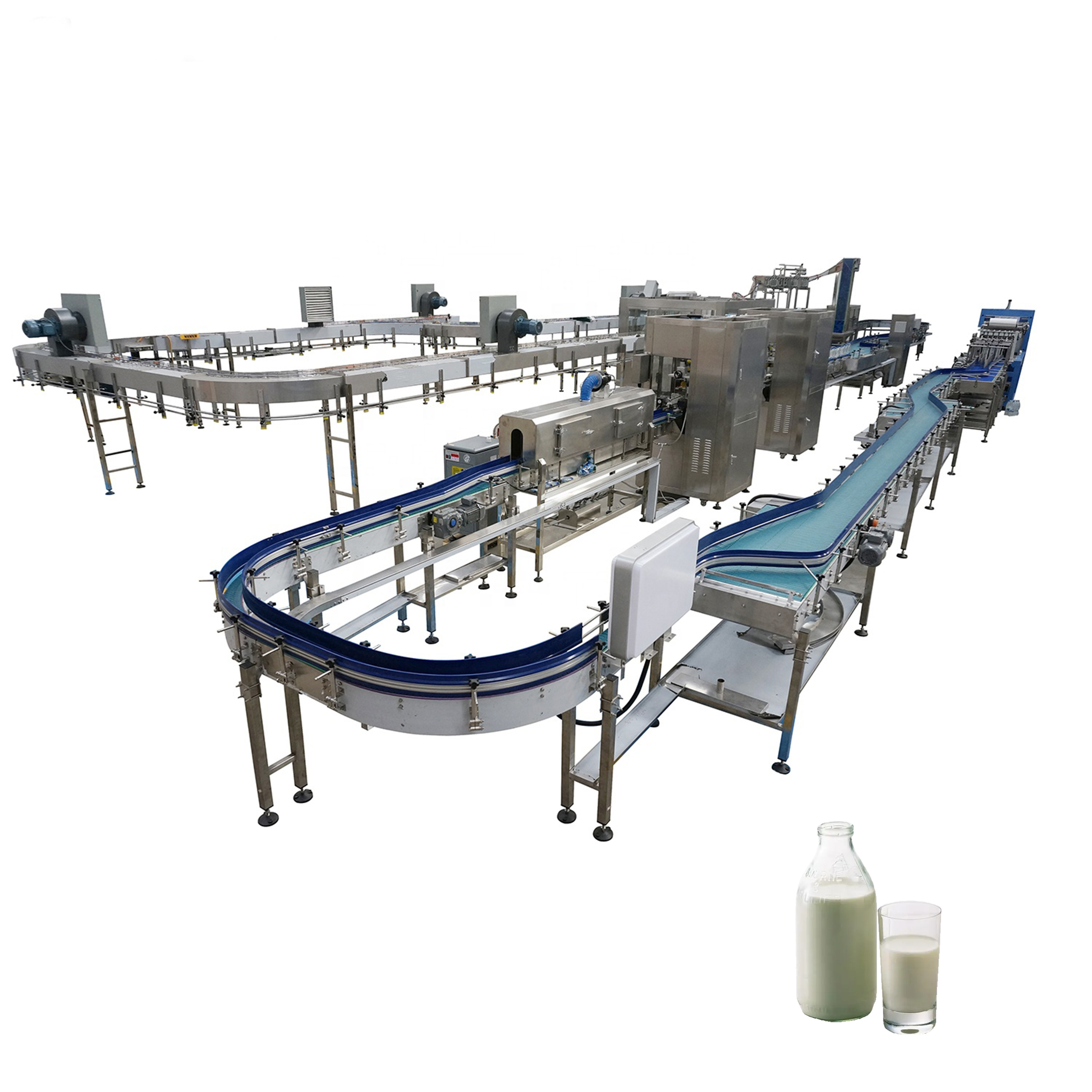 Buy cheap High Quality Small Scale Pasteurized Milk Combined Processing Line from wholesalers
