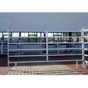 Buy cheap Portable Cattle Fence Panels Round OD 38MM 1.8X2.2 Meter For Livestock Farm from wholesalers