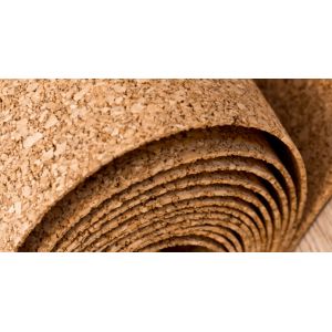 Buy cheap 1mm SPC Flooring Underlay Shock Absorption Nature Eco Cork Foam from wholesalers