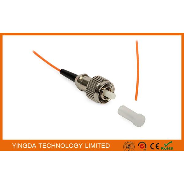 Buy cheap Fiber Optic Pigtail FC PC Mulitmode OM2 50/125 Simplex Orange 900um LSZH G655 from wholesalers