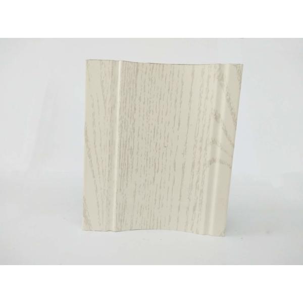 Quality Wood Grain Aluminum window Profile Alkali Resisitant Lightweight for sale