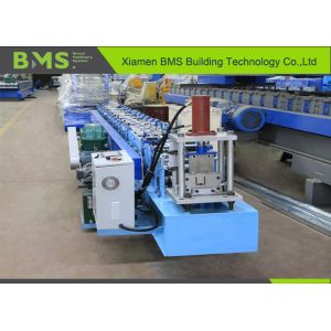 Buy cheap 12 - 14 M/Min U Channel Roll Forming Machine PLC Control System from wholesalers