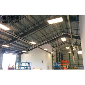 Prefabricated Steel Metal Frame Structure Warehouse with Light Type and AiSi