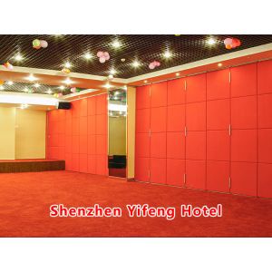 Custom Dimensions Aluminum Movable Partition Wall with Dupont POM Roller and