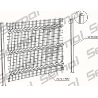 Buy cheap Welded Fence With Peach Post product