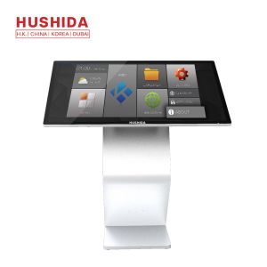 Buy cheap Indoor Digital Kiosk Lcd Capacitive Touchscreen 350-500cd/㎡ Brightness from wholesalers