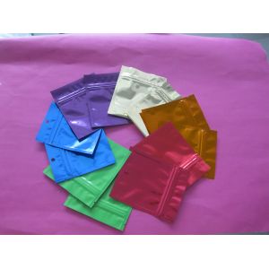 Buy cheap Plain k Mylar Food Snack Bag Packaging with Tear Notch from wholesalers