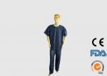 Buy cheap Personal Safety Disposable Medical Scrubs Alkali Proof With Short Sleeves from wholesalers