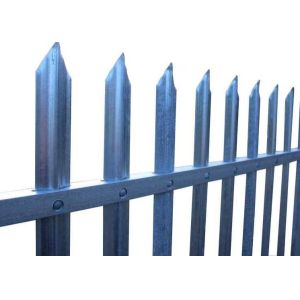 Buy cheap Hot Dipped Galvanized Steel Palisade Security Fencing 2.4m High from wholesalers