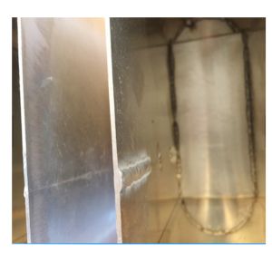 Buy cheap Custom Made Aluminium Boxes Fabrication Welded Bottom Oval Rolled from wholesalers