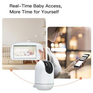 Buy cheap Tuya 4K Video Baby Monitor With App Home Security Motion Detection Night Vision Temperature Alarm from wholesalers