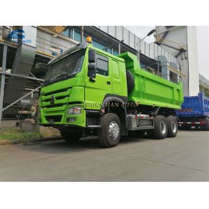 China U Shape Bucket 10 Wheel SINOTRUK HOWO Tipper Truck With Tubeless Tire on sale