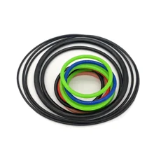 Buy cheap Custom Silicone Green Custom O Rings With 500 PSI Tensile Strength from wholesalers