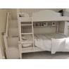 Buy cheap Modern Simple Two Levels Childrens Single Beds With Ladder And Cabinet from wholesalers