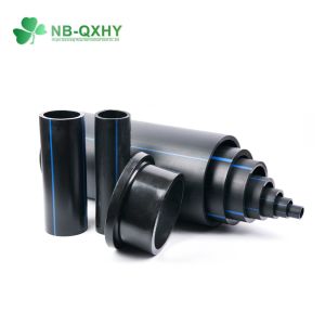 Buy cheap HDPE Plastic Polyethylene PE Pipe Water Supply Tube with Blue Stripe Customized Request from wholesalers