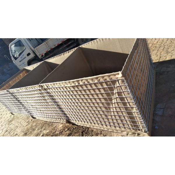 Quality Military Sand Filled Barriers , Perimeter Security Protective Wall for sale