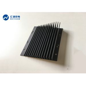 Micro Machining 6063T5 Aluminium Cooling Fins Anodized Heat Sink