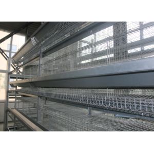 Buy cheap 3 Tiers Chicken Layer Equipment / Galvanized Chicken Farm Poultry Equipment from wholesalers