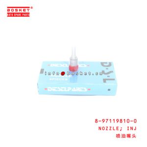 8-97119810-0 Injection Nozzle For ISUZU 4HF1 8971198100