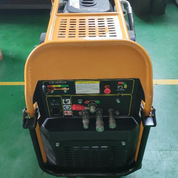 10 GPM Portable Hydraulic Power Unit Single Circuit Manual Controller