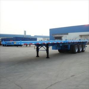 Buy cheap CIMC 3AXLES FLATBED SEMI TRAILER HEAVY DUTY TRANSPORTATION from wholesalers