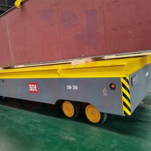 Motorized Trackless Steerable Transfer Cart For Industry